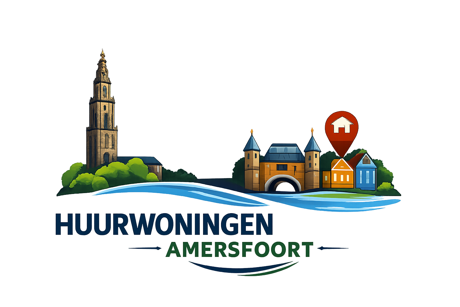 Huurwoningen Amersfoort logo transparant